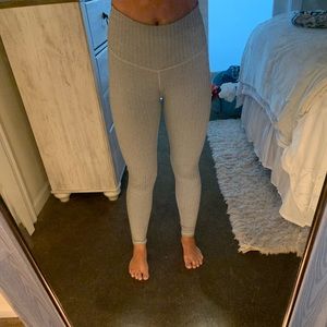 Old Navy Gray Knit Athletic Leggings